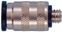 John Guest Rechte Inschroefkoppeling Messing 4Mm X M5, RM0104M5