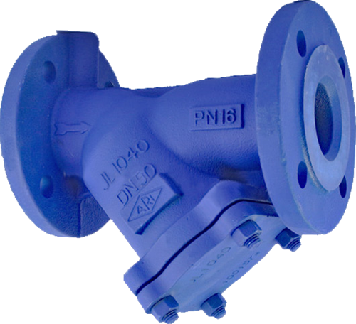 ARI-Armaturen geflensde-filter 22.050 DN50, PN16, EN-JS1049 normaal filter met steunring