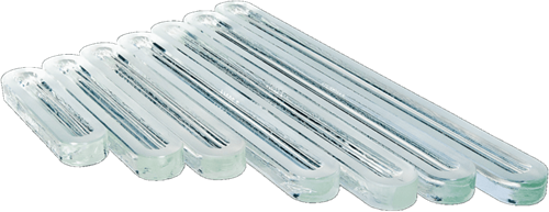 Maxos Gehard borosilicaatglas Volgens DIN 7081, EBBORO 320x30x17 Gr:8 Reflex