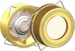 Disco check valve Typ 931 DN25 Brass/1.4301/NBR, 58 331 602 NBR Ebora