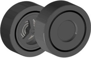 PVC-U terugslagklep DN50 NBR, 936-DN50-PVCU-NBR Ebora