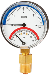 Wika Thermomanometer, Model 100.0x