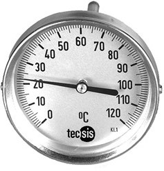 Uitverkoop Tecsis Bimetaal thermometer 63 mm, TM206C411902