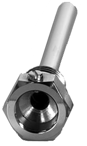Uitverkoop Tecsis Thermowell RVS G1/2 8x45mm, TW998X404001