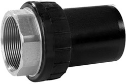 Akatherm PE100 UAM elektrolas adapter messing bn.dr. d125x4'' SDR11, 616666