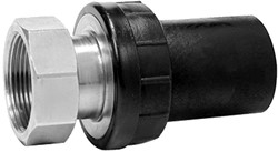 Akatherm PE100 UAM ET elek.las adapter ms bn.dr. 2-dlg d63x1½'' SDR11, 616628