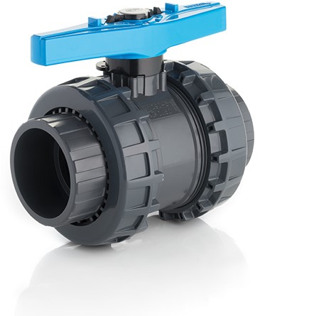 FIP 2-weg Kogelkraan Easyfitt EPDM - VEEIV / VEEFV PVC waterkraan-3