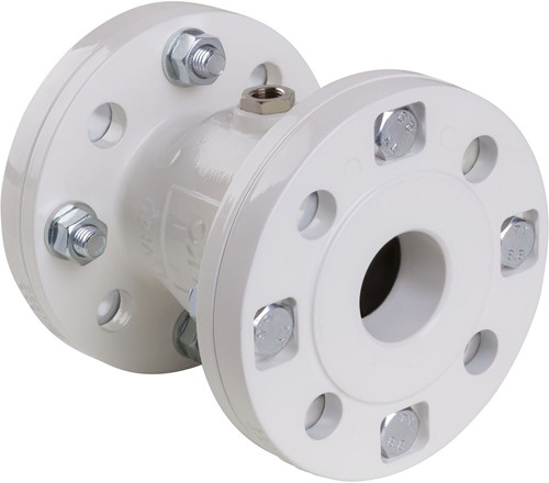 AKO Armaturen Lucht bediende slangafsluiter VF, Flens (DIN) Aluminium/Viton DN 40, VF040.05.33.30LA