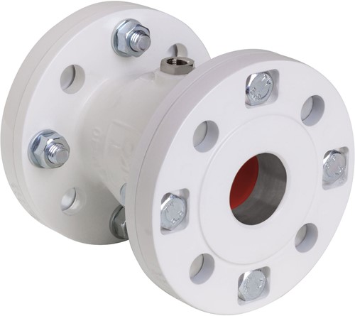 AKO Armaturen Lucht bediende slangafsluiter VF, Flens (DIN) Aluminium/Siliconen DN 40, VF040.06.35.30LA