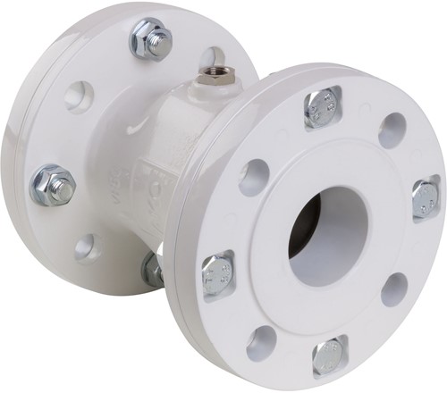 AKO Armaturen Pneumatisches Quetschventil VF, Flansch (DIN) Aluminium/Neopren DN 50, VF050.01X.33.30LA