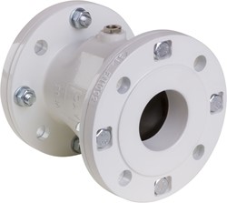 AKO Armaturen Lucht bediende slangafsluiter VF, Flens (DIN) Aluminium/Natuurlijk rubber (high temp.) DN 65, VF065.03H.31.30LA