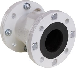 AKO Armaturen Air operated pinch valve VF, Flange (DIN) Aluminium/Neoprene DN 65, VF065.01X.331.30LA