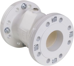 AKO Armaturen Air operated pinch valve VF, Flange (DIN) Aluminium/EPDM DN 80, VF080.04LW/03H.33.30LA