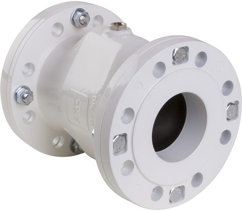 AKO Armaturen Pneumatisches Quetschventil VF, Flansch (DIN) Aluminium/Butyl DN 80, VF080.09X.33.30LA