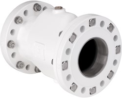 AKO Armaturen Lucht bediende slangafsluiter VF, Flens (DIN) Aluminium/Nitrile (food) DN 100, VF100.07LS.35.30LA