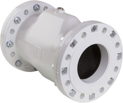 AKO Armaturen Air operated pinch valve VF, Flange (DIN) Aluminium/EPDM DN 125, VF125.04HTEC.31.30LA