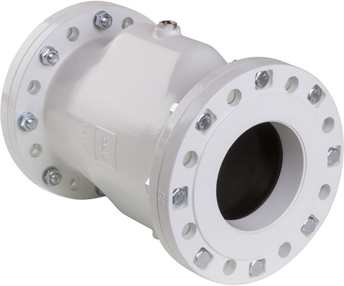 AKO Armaturen Lucht bediende slangafsluiter VF, Flens (DIN) Aluminium/EPDM DN 125, VF125.04HTEC.33.30LA