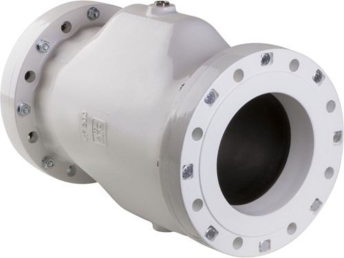 AKO Armaturen Lucht bediende slangafsluiter VF, Flens (DIN) Aluminium/Nitrile (food) DN 200, VF200.07LS.33.30LA