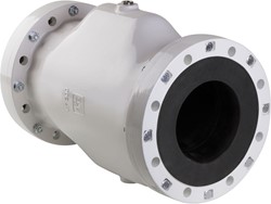 AKO Armaturen Air operated pinch valve VF, Flange (DIN) Aluminium/Hypalon DN 200, VF200.08X.338.30LA