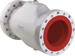 AKO Armaturen Lucht bediende slangafsluiter VF, Flens (DIN) Aluminium/Siliconen DN 200, VF200.06.336.30LA