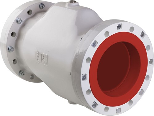 AKO Armaturen Air operated pinch valve VF, Flange (DIN) Aluminium/Silicone DN 200, VF200.06.336.30LA