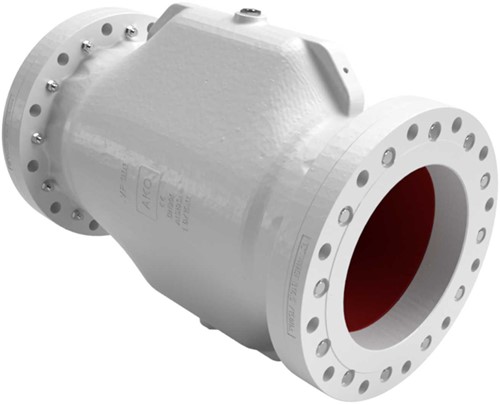 AKO Armaturen Air operated pinch valve VF, Flange (DIN) Aluminium/Silicone DN 300, VF300.06.33.30LAD