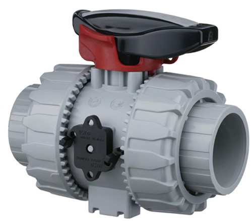 FIP 2-way ball valve DN 10-50 PVC-C VKDIC / VKDFC