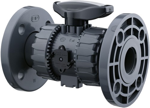 FIP 2-way ball valve DN 10-50 - VKDOV - PVC-U