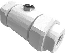 AKO Armaturen Pneumatisches Quetschventil VM, Innengewinde (DIN) Aluminium/Butyl DN 15, VM015.09X.70.30LA