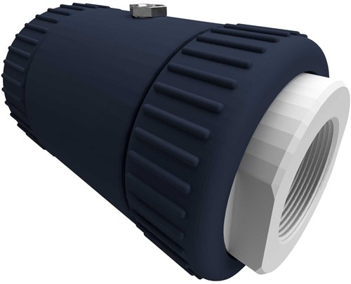 AKO Armaturen Air operated pinch valve VM, Internal thread (DIN) PVC/Butyl DN 50, VM050.09X.70.80