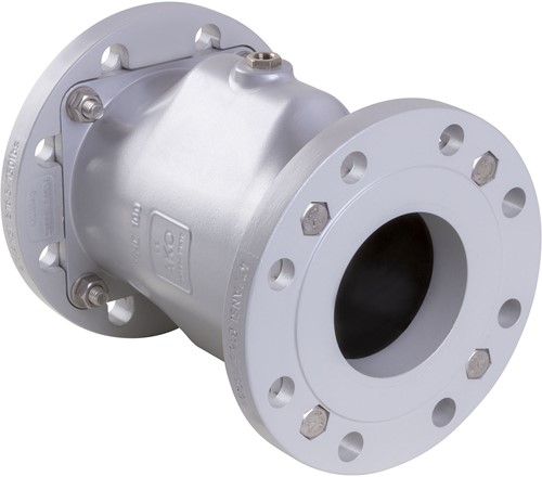 AKO Armaturen Lucht bediende slangafsluiter VMC, Flens (ANSI) Aluminium/Natuurlijk rubber DN 100, VMC100.03X.31FA.30LX