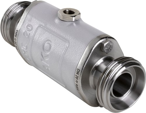 AKO Armaturen Pneumatisches Quetschventil VMC, Gewindestutzen (DIN) Aluminium/Silicone DN 20, VMC20.06K.50M.30LX