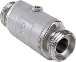 AKO Armaturen Air operated pinch valve VMC, Threaded spigot (DIN) Aluminium/Natural rubber DN 25, VMC25.03XKSF.50M.30LX