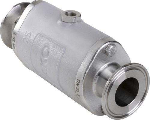 AKO Armaturen Air operated pinch valve VMC, Tri-clamp (DIN, row A) Aluminium/Neoprene DN 25, VMC25.01XK.50T.30LX