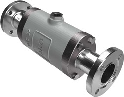 AKO Armaturen Air operated pinch valve VMC, Hyg. flange (DIN) Aluminium/Viton DN 32, VMC32.05.50RF.30LX