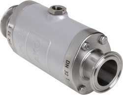 AKO Armaturen Lucht bediende slangafsluiter VMC, Tri-clamp (DIN, row A) Aluminium/Hypalon DN 32, VMC32.08X.50T.30LX