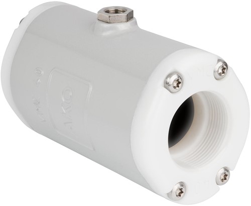 AKO Armaturen Pneumatisches Quetschventil VMC, Innengewinde (DIN) Aluminium/Butyl DN 40, VMC40.09X.71G.30LX