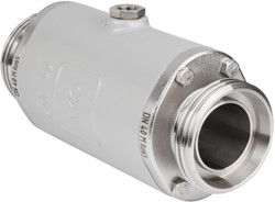 AKO Armaturen Lucht bediende slangafsluiter VMC, draadeind (DIN) Aluminium/Viton DN 40, VMC40.05.50M.30LX