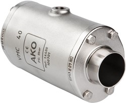 AKO Armaturen Lucht bediende slangafsluiter VMC, laseinden (DIN) RVS 1.4408/Nitrile DN 40, VMC40.07X.50R.50