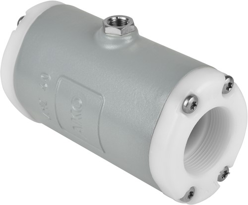 AKO Armaturen Pneumatisches Quetschventil VMC, Innengewinde (ANSI / ASME) Aluminium/Natrlich gummi (lebensmittel) DN 40, VMC40.02LS.71N.30LX