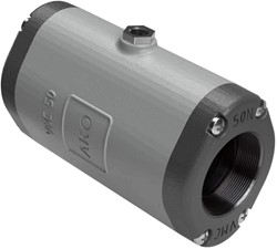 AKO Armaturen Lucht bediende slangafsluiter VMC, binnendraad (ANSI / ASME) Aluminium/Siliconen DN 50, VMC50.06.36N.30LX
