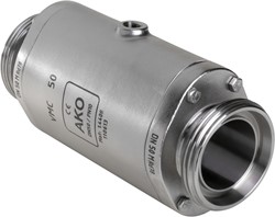 AKO Armaturen Lucht bediende slangafsluiter VMC, draadeind (DIN) RVS 1.4408/Hypalon DN 50, VMC50.08X.50M.50