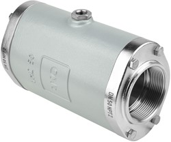 AKO Armaturen Air operated pinch valve VMC, Internal thread (ANSI / ASME) Aluminium/Hypalon DN 50, VMC50.08X.50N.30LX