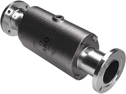 AKO Armaturen Air operated pinch valve VMC, Hyg. flange (DIN) Stainless steel 1.4408/Hypalon DN 50, VMC50.08X.50RF.50