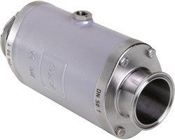 AKO Armaturen Lucht bediende slangafsluiter VMC, Tri-clamp (DIN, row A) Aluminium/Natuurlijk rubber DN 50, VMC50.03X.50T.30LX