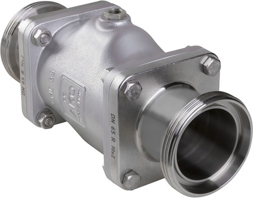 AKO Armaturen Pneumatisches Quetschventil VMC, Gewindestutzen (DIN) Aluminium/Nitrile DN 65, VMC65.07X.50M.30LX