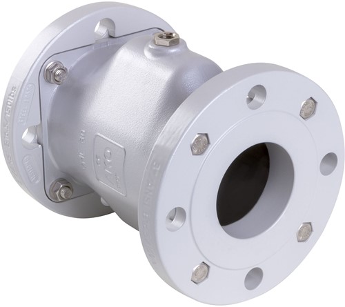 AKO Armaturen Air operated pinch valve VMC, Flange (ANSI) Aluminium/Natural rubber DN 80, VMC80.03XSF.31FA.30LX