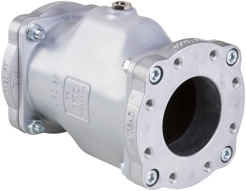 AKO Armaturen Pneumatisches Quetschventil VT, Semi-silo trailer Flansch (DIN) Aluminium/Natrlich gummi DN 80, VMC80.03X.33FT.30LX