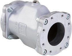 AKO Armaturen Air operated pinch valve VT, Semi-silo trailer flange (DIN) Aluminium/Hypalon DN 80, VMC80.08X.33FT.30LX