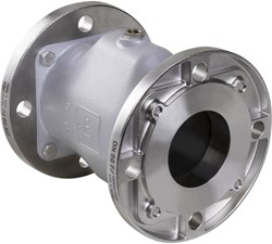AKO Armaturen Pneumatisches Quetschventil VMC, Flansch (DIN) Aluminium/Hypalon DN 80, VMC80.08X.50F.30LX